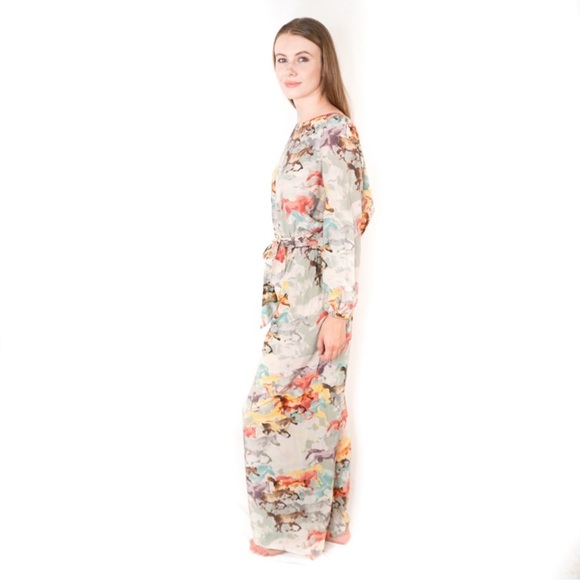 Anthropologie Multicolor Floral Jumpsuit - Picture 10 of 15